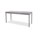 WORK TABLE with 1 undershelf 130X100X85 big size Flat top - WT1U130FMF
