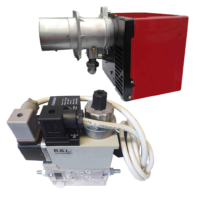 BURNER GAS FOR ROTARY OVEN FS10 SINGLE SEGMENT LPG GAS/NATURAL GAS 130W, 1PH, 220V