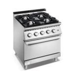 ALPHALUX GAS COOKER 4 BURNERS ON OVEN-AXGC-900-4