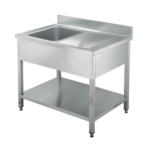EUROPE STYLE SINGLE SINK WITH RIGHT BOARD - DXSCL 120