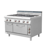 ALPHALUX ELECTRIC 6 HOT PLATE COOKER - AXEC-900-6SM