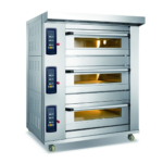 Electric Oven 3 Deck 6 Tries BIG GLASS DOOR- WFF-3-60 DH JMC-3-60DH