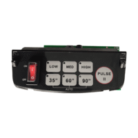 MAIN BOARD PCB WITH ON/OFF SWITCH & PUSH BUTTON FOR BLENDER TM-800