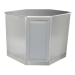 NEUTRAL WALL CABINET CORNER 70X70X60 NWCC7070H1