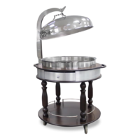 OZTI CHAFING DISH W/ TROLLEY 80CM 7EKO.PS910.00