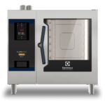ELECTROLUX SKYLINE PRO COMBI OVEN 6 GN 1/1 GAS. BOILER OPEN BASE WITH TRAY SUPPORT ECOG61K2H0