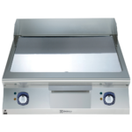 ELECTROLUX GRILL ELE.FRYTOP POLISHED CHROME SMOOTH SLOPED PLATE 800 MM - E9FTEHCS00