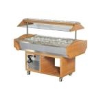 SALADBAR WITH BAIN MARIE SBM4M