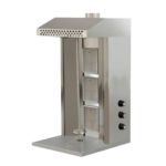 Shawarma Machine Table Top 3 FRANCE BURNER 65x70x120 Burner without warranty - SHT3F65