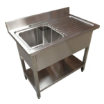 Sink on Stand 100X60X90Right Bowl1 - SOS10060RB1