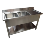 Sink on Stand 150X60X90 Lift Bowls - SOS15060LB2