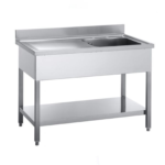 Sink on Stand 150X70X90 Right Bowl1 - SOS15070RB1