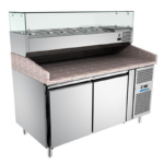 TECNOFRIGO Counter Preparation Chiller Italy with container + VRX 380 , PZ2600TN+TFPZ2600TN