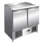 TECNOFRIGO Counter Chiller Italy 2 doors with open Salad bar no containers - TFS-902-STD