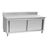 Table Cabinet with Sliding Door 100*70*85 - YDLZZLM-100