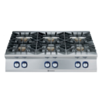 TABLE TOP ELECTROLUX 6 BURNERS GAS COOKER - E9GCGL6C00