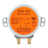 MOTOR, ANTENNA FOR MICROWAVE OVEN