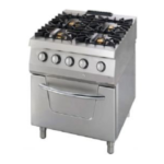 Ozti / Tecnolux  GAS COOKER ON GAS OVEN - TFCG94