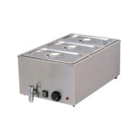 BAIN MARIE 590X360X240 WITH DRAIN-8710-1/3