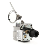 Gas valve for oven