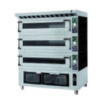 HOSTEK ELECTRIC OVEN 3 DECK+PROFER DUAL 6 GLASS