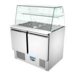 TECNOFRIGO SALAD COUNTER CHILLER 2 DOORTOP WITH GLASS TFS900T