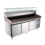 TECNOFRIGO PIZZA PREP STATION WITH SALAD CHILLER - TF3600TN/380