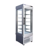 Refrigerated showcase with 7 rotating shelves Silver 4401 PV